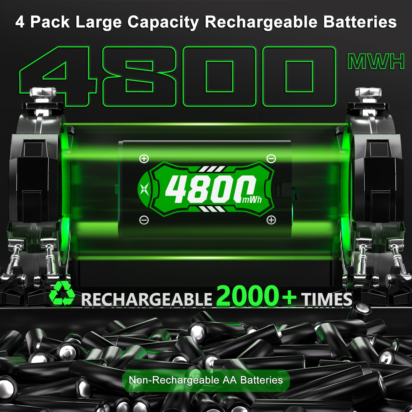 Rechargeable Batteries for Xbox Controller